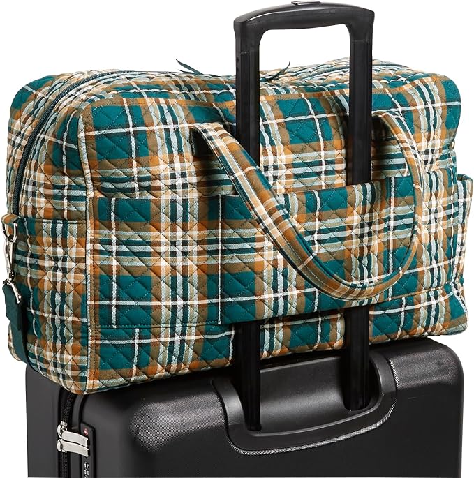 Vera Bradley womens Cotton Weekender Travel Bag
