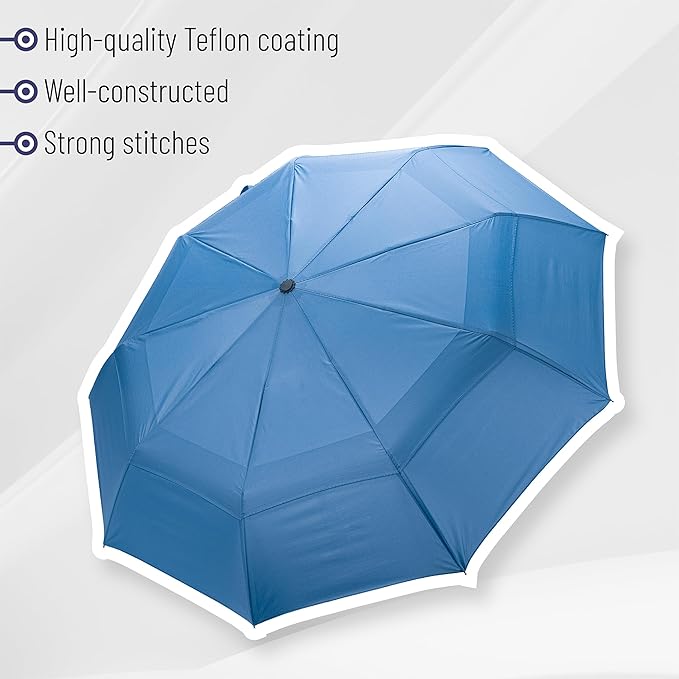 Mr. Pen- Windproof Travel Umbrella, Automatic Umbrellas for Rain, Compact