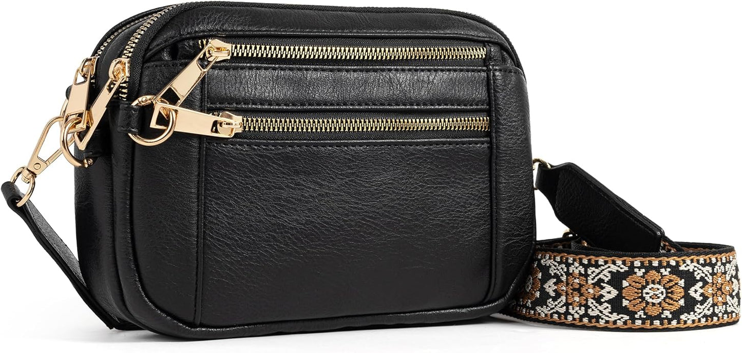 Anti Theft Crossbody Bag for Women, Slash-resistant RFID Blocking Travel Purses, Small Shoulder Bag Handbag