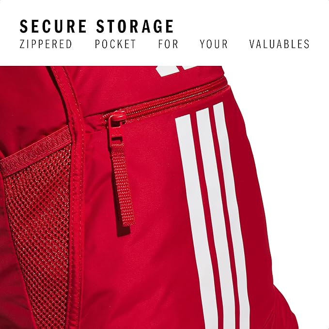 adidas Alliance Sackpack – Drawstring Backpack for Sports, Small Gym Bag