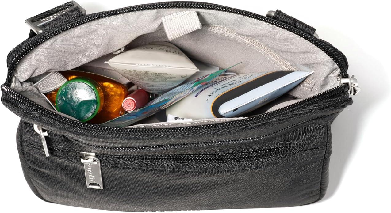 Baggallini womens Securtex Anti-theft Crossbody