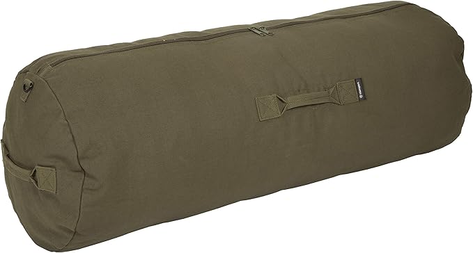 STANSPORT - Deluxe Duffel Bag With Zipper For Gym, Travel, & Storage