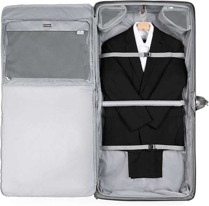 Travelpro Maxlite Lightweight Check-in Upright 2-Wheel Rolling Garment Bag, 24-Inch — Shadow Grey