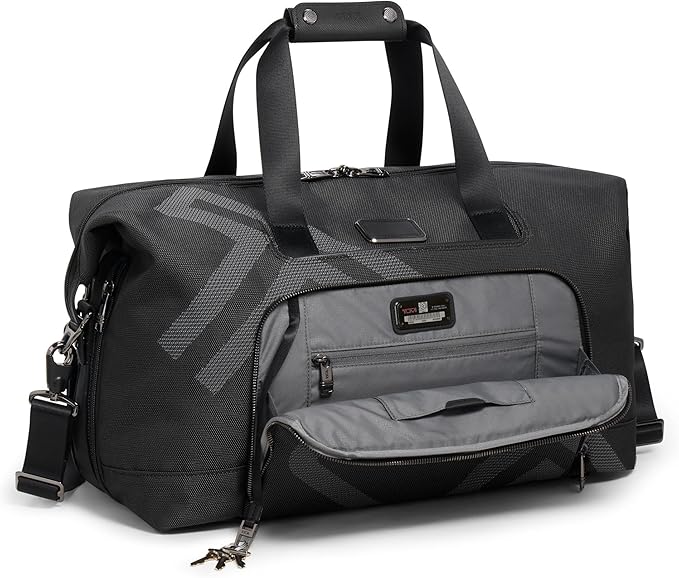 TUMI - Alpha Double Expansion Duffel - Business & Weekend Travel Duffel Bag - Designed for Durability & Functionality