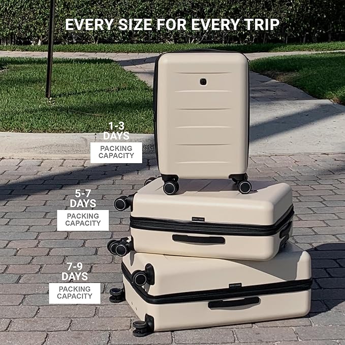 SwissGear 8020 Eclipse Hardside Expandable Luggage with Spinner Wheels, Navy, Checked-Large 27-Inch