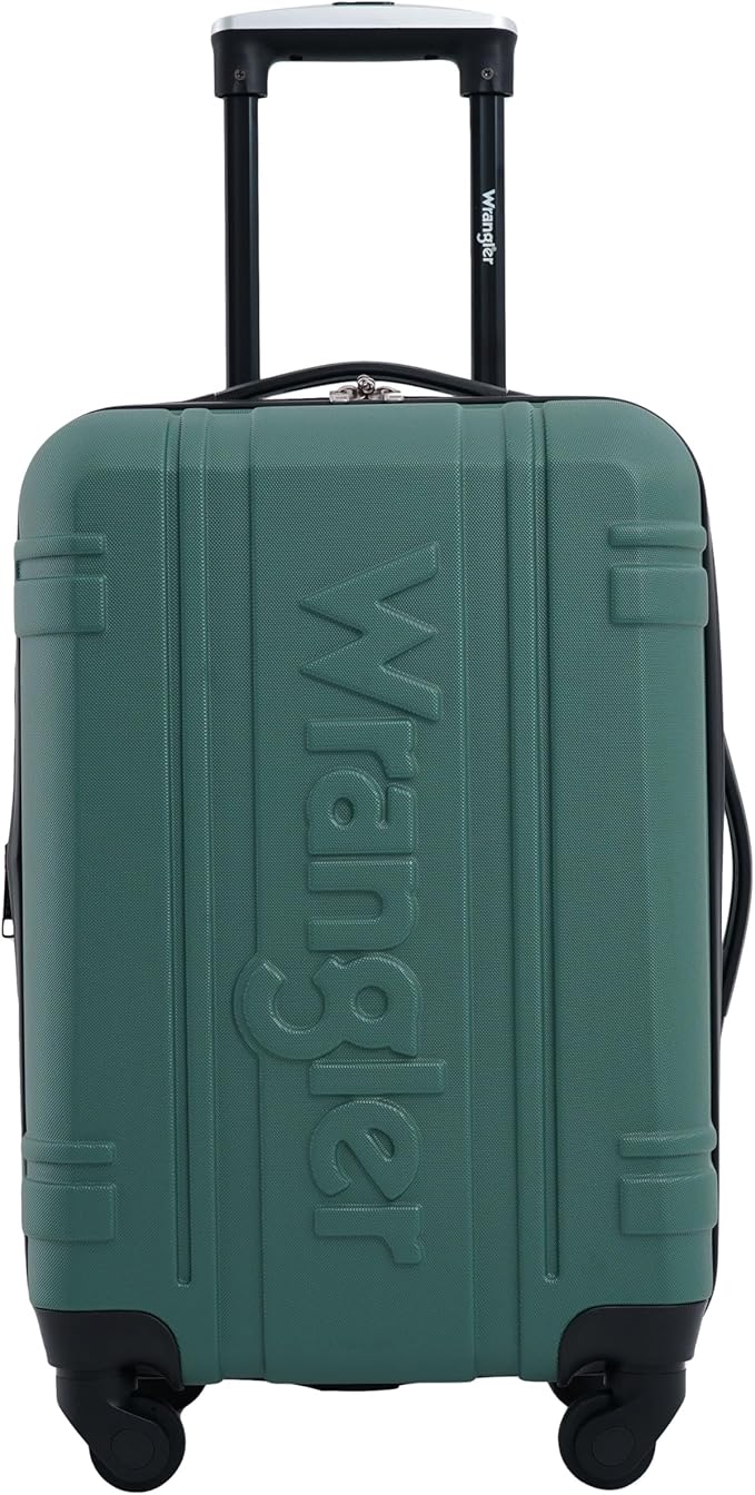 Wrangler 3 Piece Astral Travel Luggage Set, Sage Brush