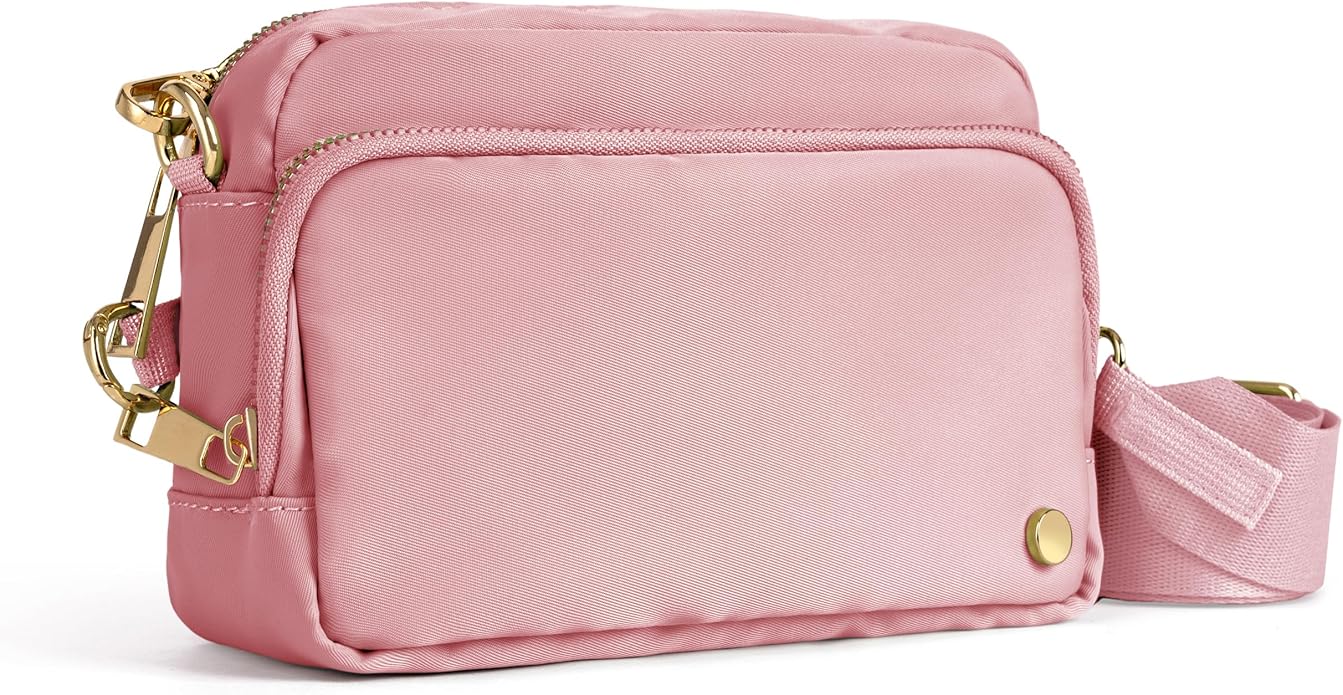 Joryin Anti Theft Crossbody Bag for Women, Slash-resistant RFID Blocking Travel Purses, Small Shoulder Bag Handbag, Nylon