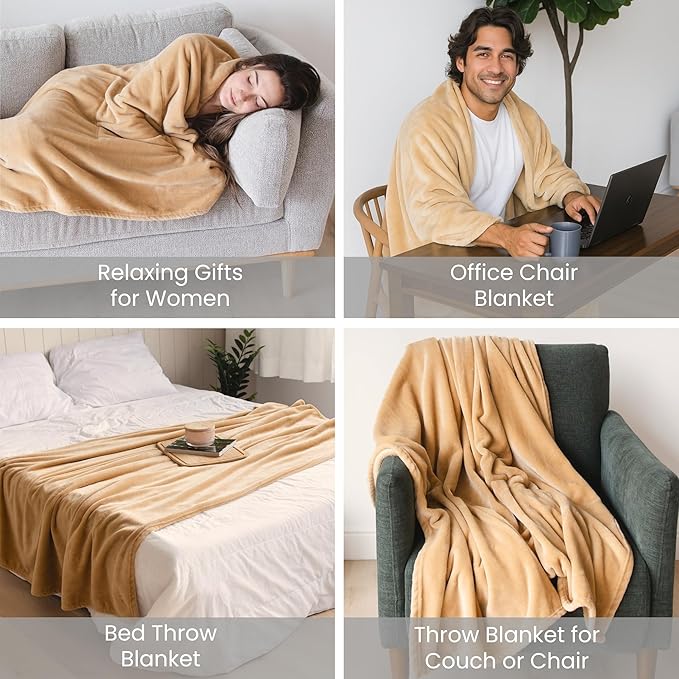 Wearable Blankets for Women, Adult Wearable Blanket Men, Mother's Day Gifts for Her, Wife Birthday Gift Ideas