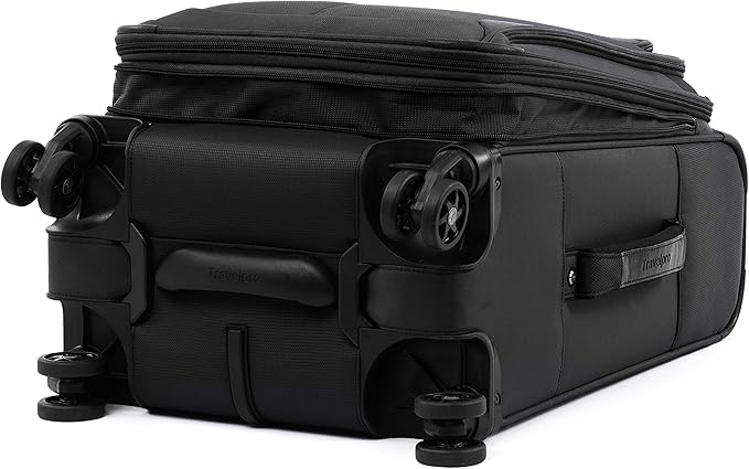 Travelpro Tourlite Softside 3-Piece Set, Expandable Luggage, 4 Spinner Wheels, Lightweight Suitcase, 21" Carry-On, 29 Check Large, Black