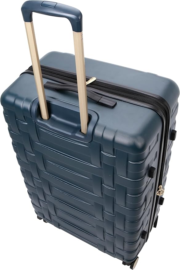 Jessica Simpson Taffeta 28"Expandable 8-Wheel Spinner Large Checked Luggage Suitcase, Magical Forest