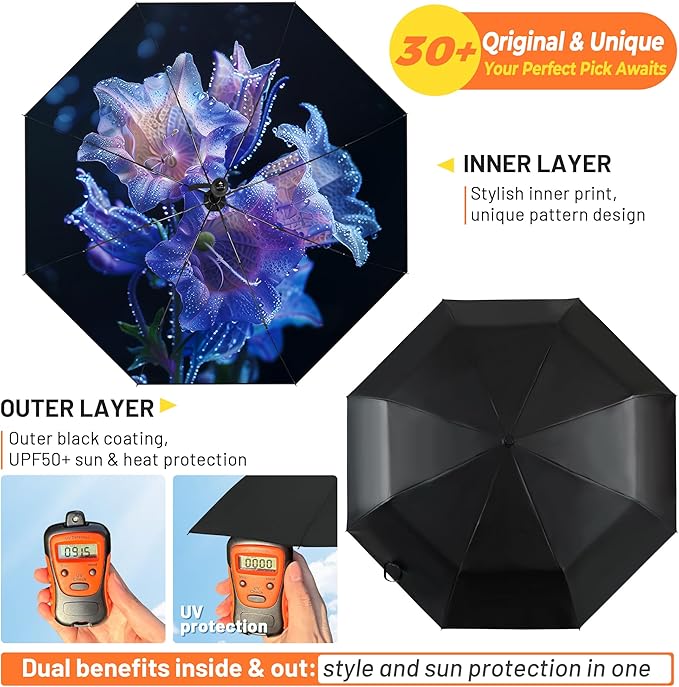 SY COMPACT Travel Umbrella Windproof Automatic Umbrellas Small Compact UV Sun Protection Factory Outlet Umbrella