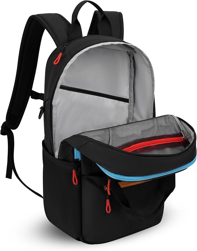 Sherpani Camden, Convertible Backpack, 3 in 1 Tote Bag, 18L Travel Backpack, Crossbody Bag, Cross Body Purse, Travel Gifts, RFID Protection, Fits 13” Laptop (Chromatic)