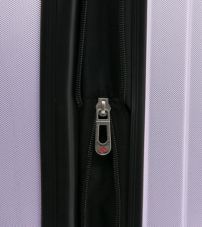 Travelers Club Midtown Hardside 4-Piece Luggage Travel Set, Lilac