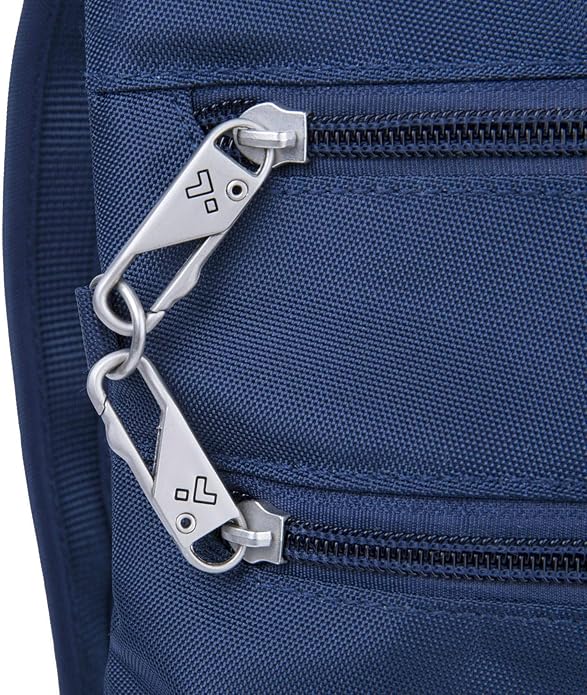 Travelon Anti-theft Classic Slim Double Zip Crossbody