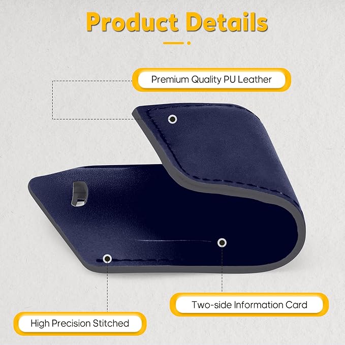 Travelambo Luggage Tags for Suitcases PU Leather Travel Tags Bag Tags Privacy Protection Travel Essentials
