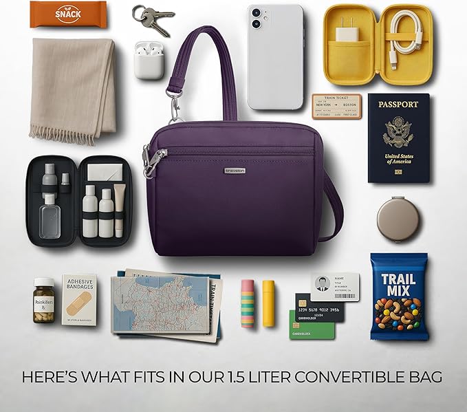 Travelon Anti-Theft Classic Convertible Crossbody & Waist Pack