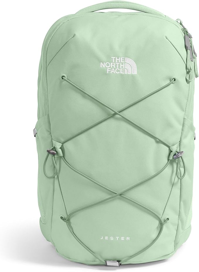 The North Face Women's Jester Everyday Laptop Backpack - Commuter Travel Bag, Laptop Sleeve, Water-Repellent, Misty Sage-NPF, One Size