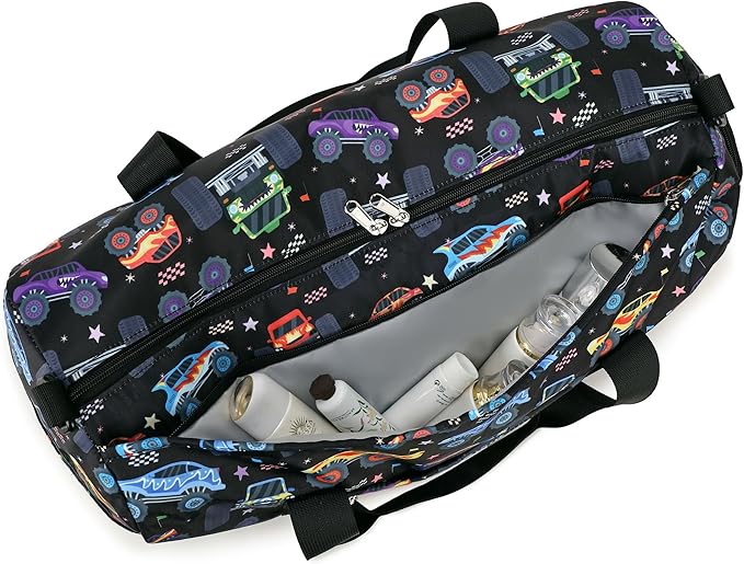 CAMTOP Kids Duffel Bag Boys Toddler Overnight Bag Small Weekender Carry-On Tote for Travel Gym Sport