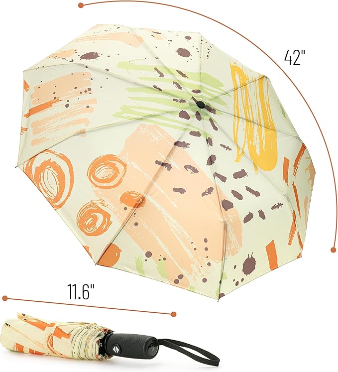 Mr. Pen- Windproof Travel Umbrella, Automatic Umbrellas for Rain, Compact