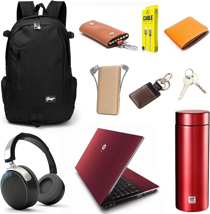 rickyh style School Backpack Travel Bag for Men & Women Lightweight College Back Pack with Laptop Compartmen