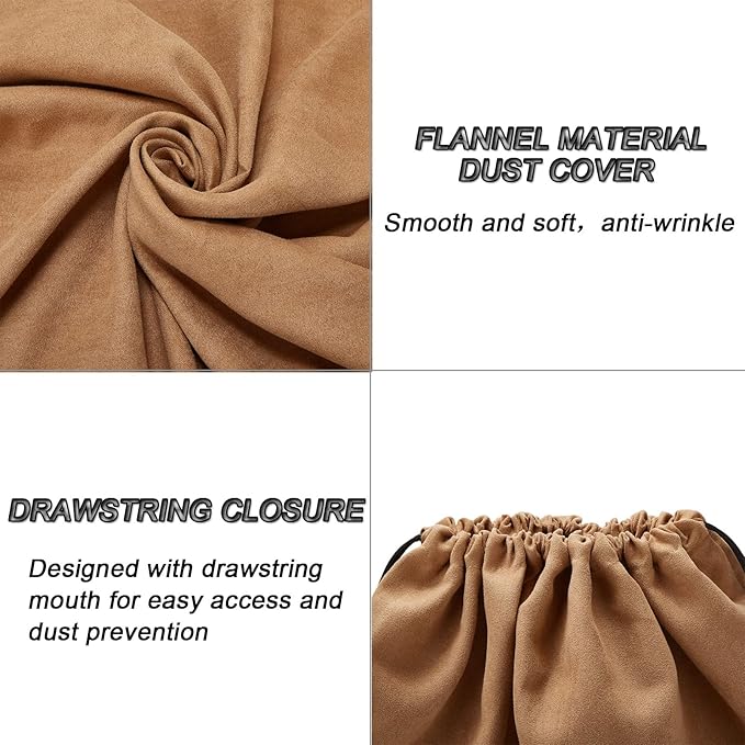 LAKE OF FIRE Dustproof Storage Bags with Drawstring Closure, 2-Piece Set – Multi-Purpose Protective Pouches for Handbags, Purses, Shoes, and Boots