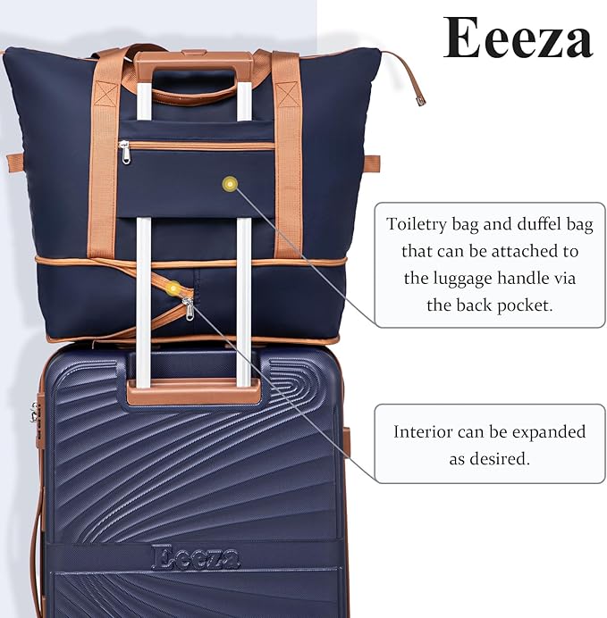 Luggage Sets 5 Piece, Suitcases with Wheels, ABS Hard Case Luggage with TSA Lock Spinner Wheels, Carry On Luggage Set (20/24/28 inch)