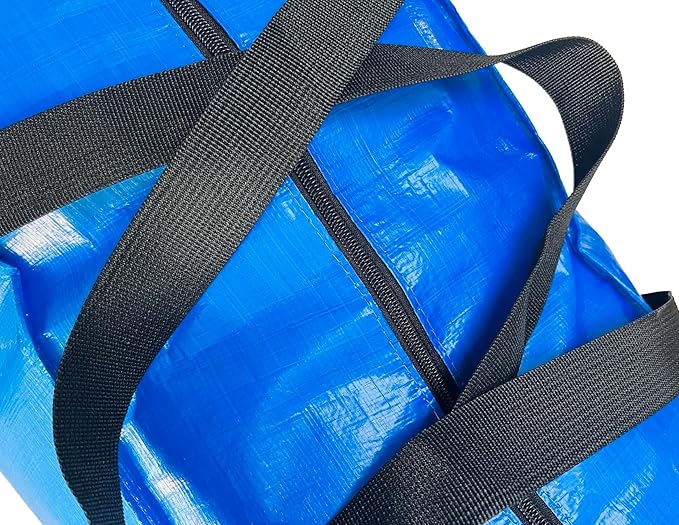 Extra Large Storage Bags, Jumbo Moving Storage Bags Heavy Duty, Foldable Big Black XL Duffle Bag for Travel