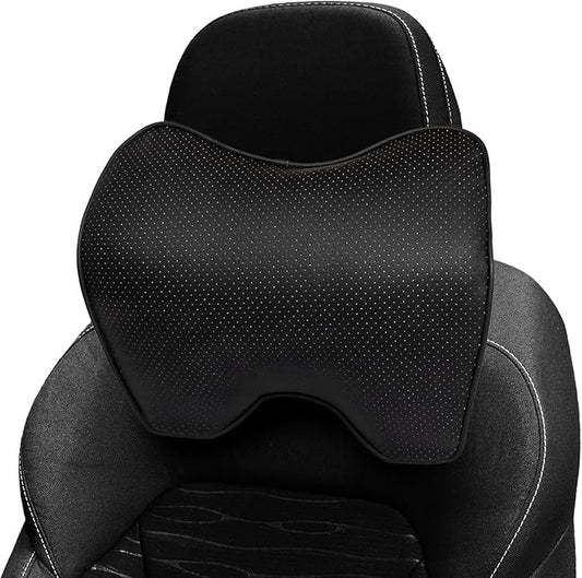 Car Neck Pillow For Car Driving, Leather Car Seat Headrest Pillow, Car Neck Support And Rest For Car Pillow, Travel Car Seat Neck Pillow For Neck Support And Pain Relief, Neck Car Pillow For Sleeping