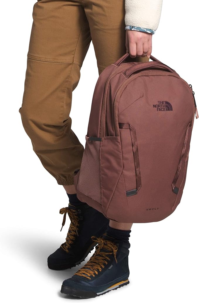 The North Face Women's Vault Everyday Laptop Backpack - PFAS Free, Marron Purple/Pink Clay, One Size