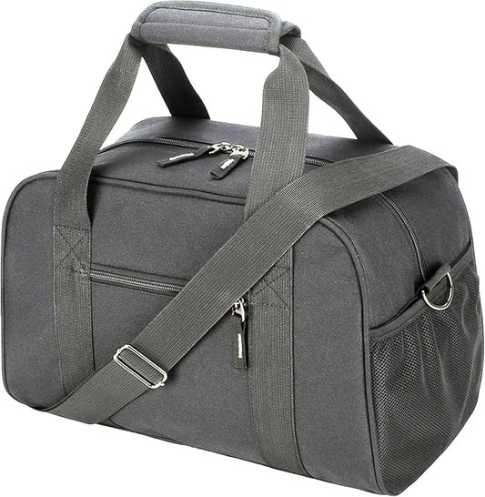 SeaRock 14 inch Small Gym Bag for Men & Women, Mini Duffle Bag for Travel Sports, Lightweight Carry On Duffel Bag, Dark Grey