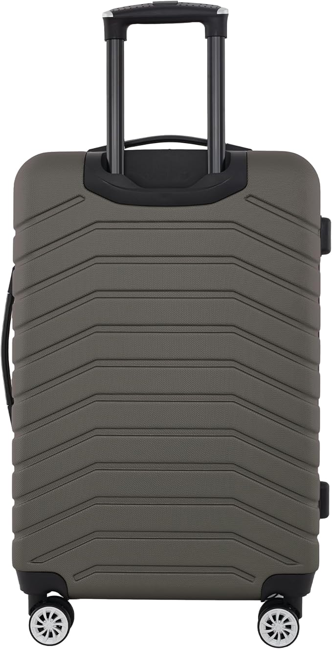 Wrangler Tahoe 3 Piece Spinner Luggage Set, Smokey Olive