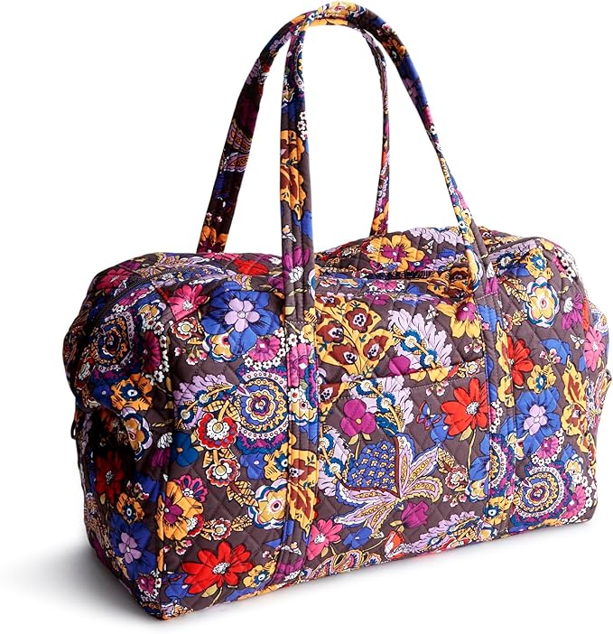 Vera Bradley Women's Cotton Large Miramar Weekender