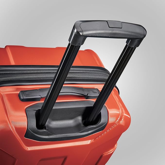 Samsonite Centric Hardside Expandable Luggage with Spinner Wheels, Burnt Orange, Carry-On 20-Inch