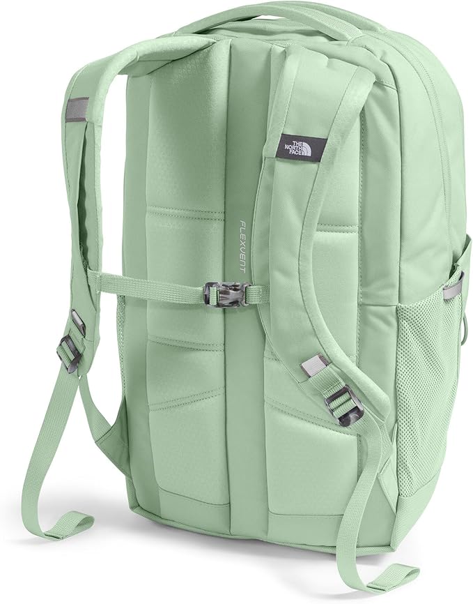 The North Face Women's Jester Everyday Laptop Backpack - Commuter Travel Bag, Laptop Sleeve, Water-Repellent, Misty Sage-NPF, One Size