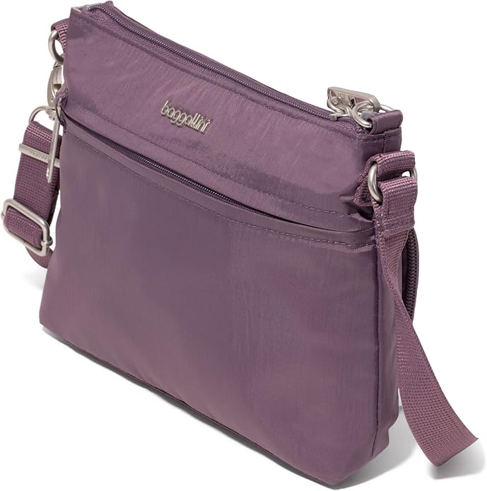 Baggallini womens Securtex Anti-theft Memento Crossbody Bag