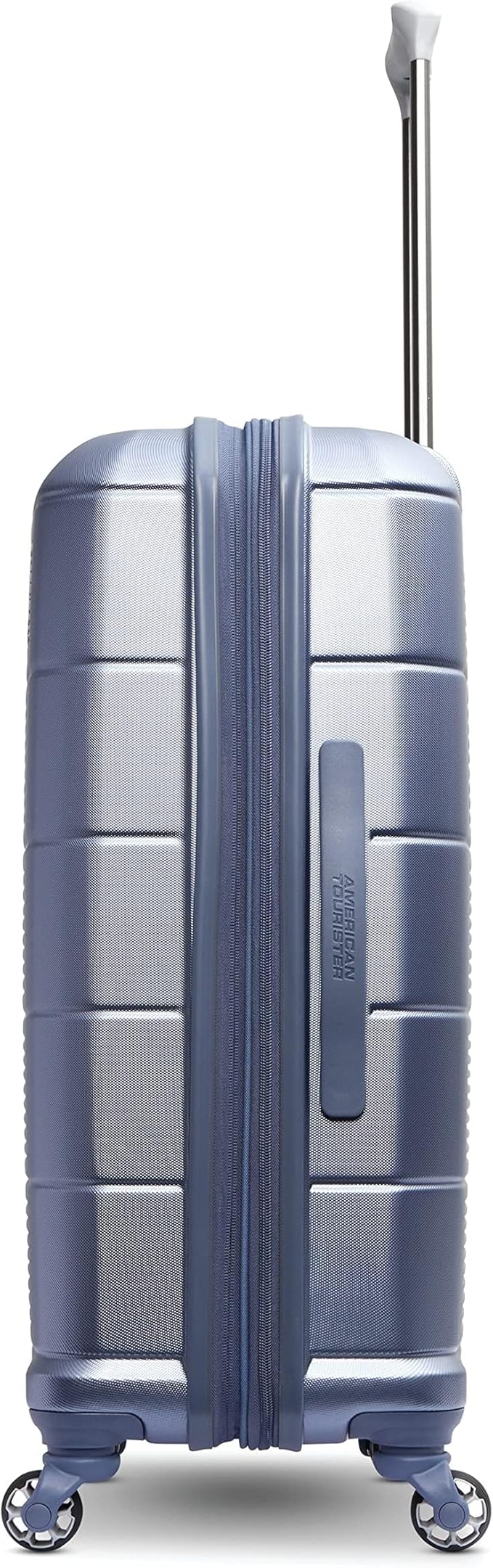 American Tourister Stratum 2.0 Expandable Hardside Luggage with Spinner Wheels, 24" SPINNER, Slate Blue