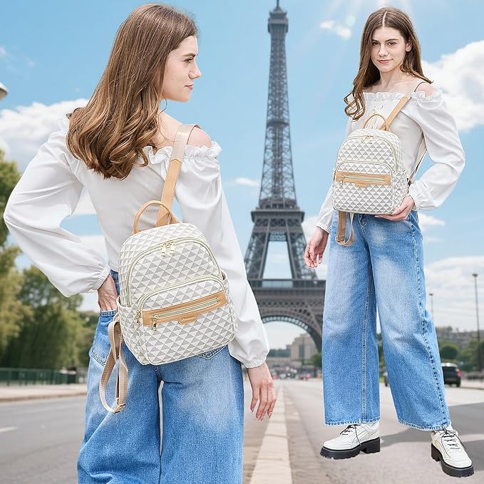 Makes Mini Backpack for Women, Stylish Daypack Purse Handbag Small Casual Daily Travel Bag, Lady Girls Gifts for Work