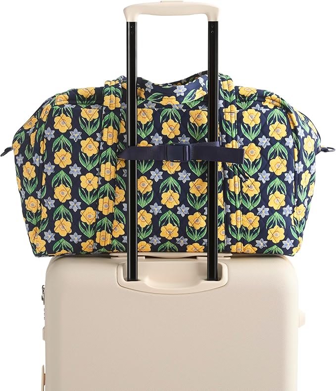 Vera Bradley Women's Miramar Weekender Travel Bag - Premium Cotton