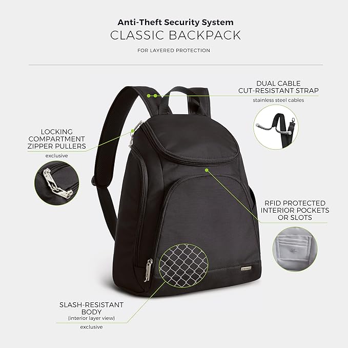 Travelon Anti-Theft Classic Backpack
