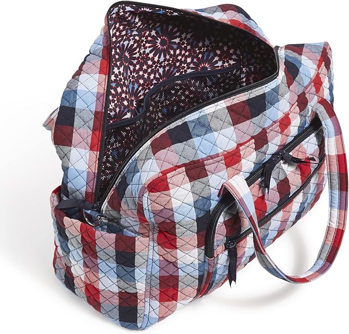 Vera Bradley womens Cotton Weekender Travel Bag