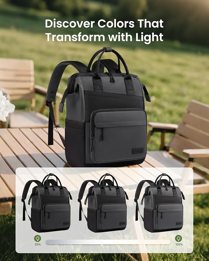 LOVEVOOK Laptop Backpack for Women, 15.6 Inch Travel Backpack for Work College Business, Water Resistant Teacher Nurse Bag with Large Capacity, School Bookbag Bags Cute Daypack for Woman Girls