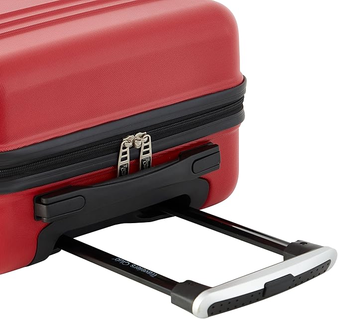 Travelers Club 22" Richmond Spinner Carry-On Luggage, Red