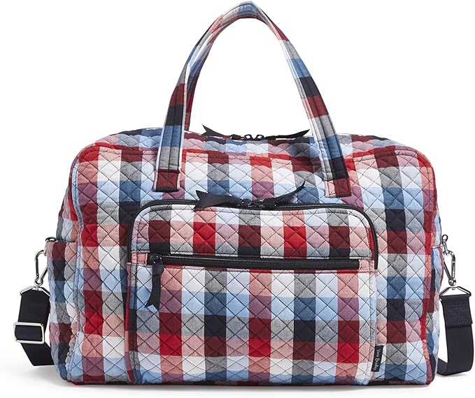 Vera Bradley womens Cotton Weekender Travel Bag