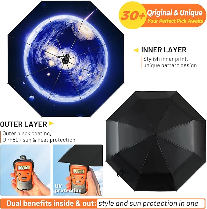 SY COMPACT Travel Umbrella Windproof Automatic Umbrellas Small Compact UV Sun Protection Factory Outlet Umbrella