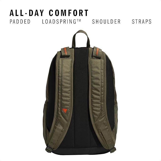 adidas Prime Backpack for Work, Travel Bag for Women and Men with Padded Compartment for Laptop