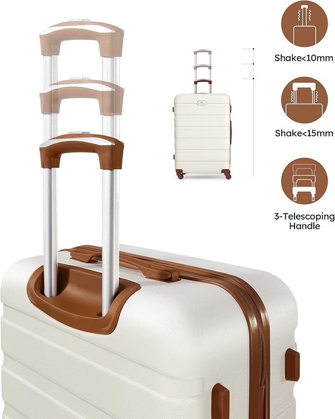 Suitour Luggage Sets 2 Piece with Spinner Wheels,Hard Shell 20 Carry on Suitcase and 28 inch Luggage with Spinner Wheels Suitcase Set with TSA Lock(20in/28in)