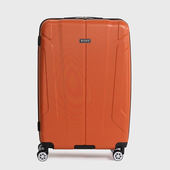 Ben Sherman Derby Spinner Travel Upright Luggage, Mandarin, 2-Piece Set (20" & 28")