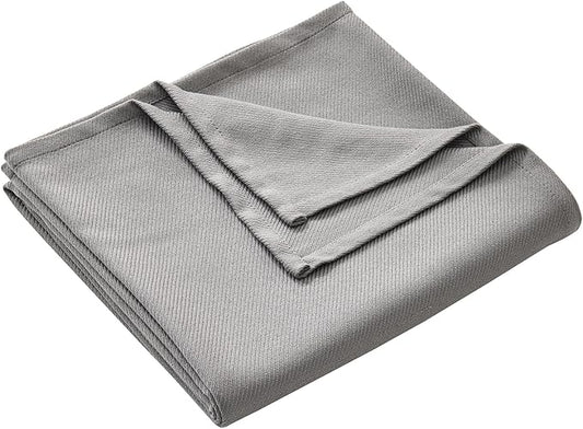 Travel Blanket Airplane - Ultra Soft & Lightweight Knit Design Compact Airplane Blanket,53x72 Inch,Stylish Travel Shawl Wraps for Flights,Office,Home Use,Travel Essentials & Gifts (Grey)