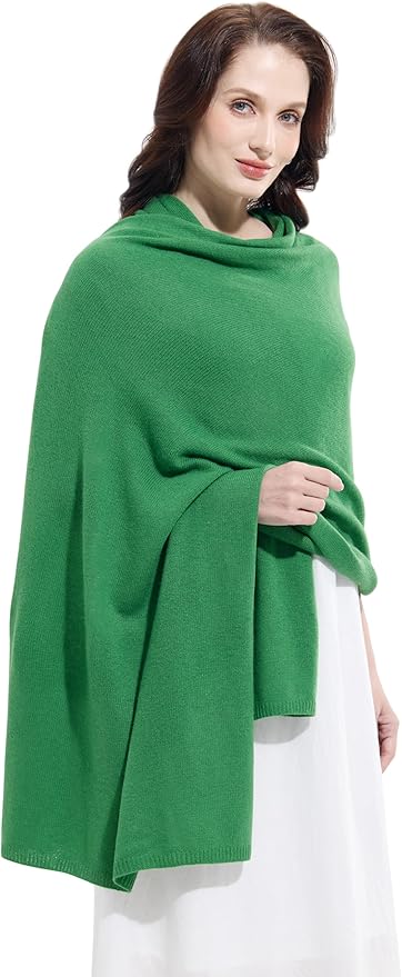 Soft Cashmere Blend Wrap Chic Scarf Stole for Women Wayfarer Travel Extra Large 87"x28"