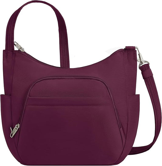 Travelon Anti-theft Classic Crossbody Bucket Bag | Anti-theft